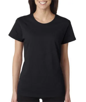 5000L Gildan Missy Fit Heavy Cotton T-Shirt Black