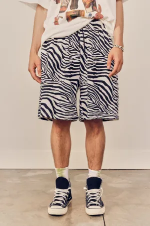 Animal Printed Cozy Short Pants