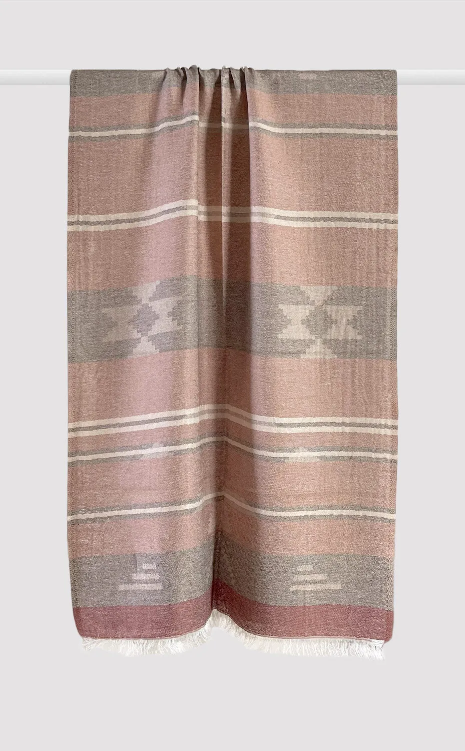 Aztec Earth Jacquard Stole