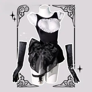 Ballet Princess Heart Jumpsuit Swimwear LY4180