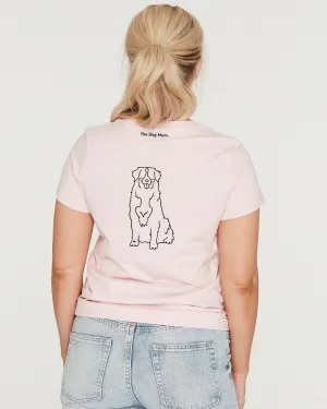 Bernese Mountain Dog Mum Illustration: Classic T-Shirt