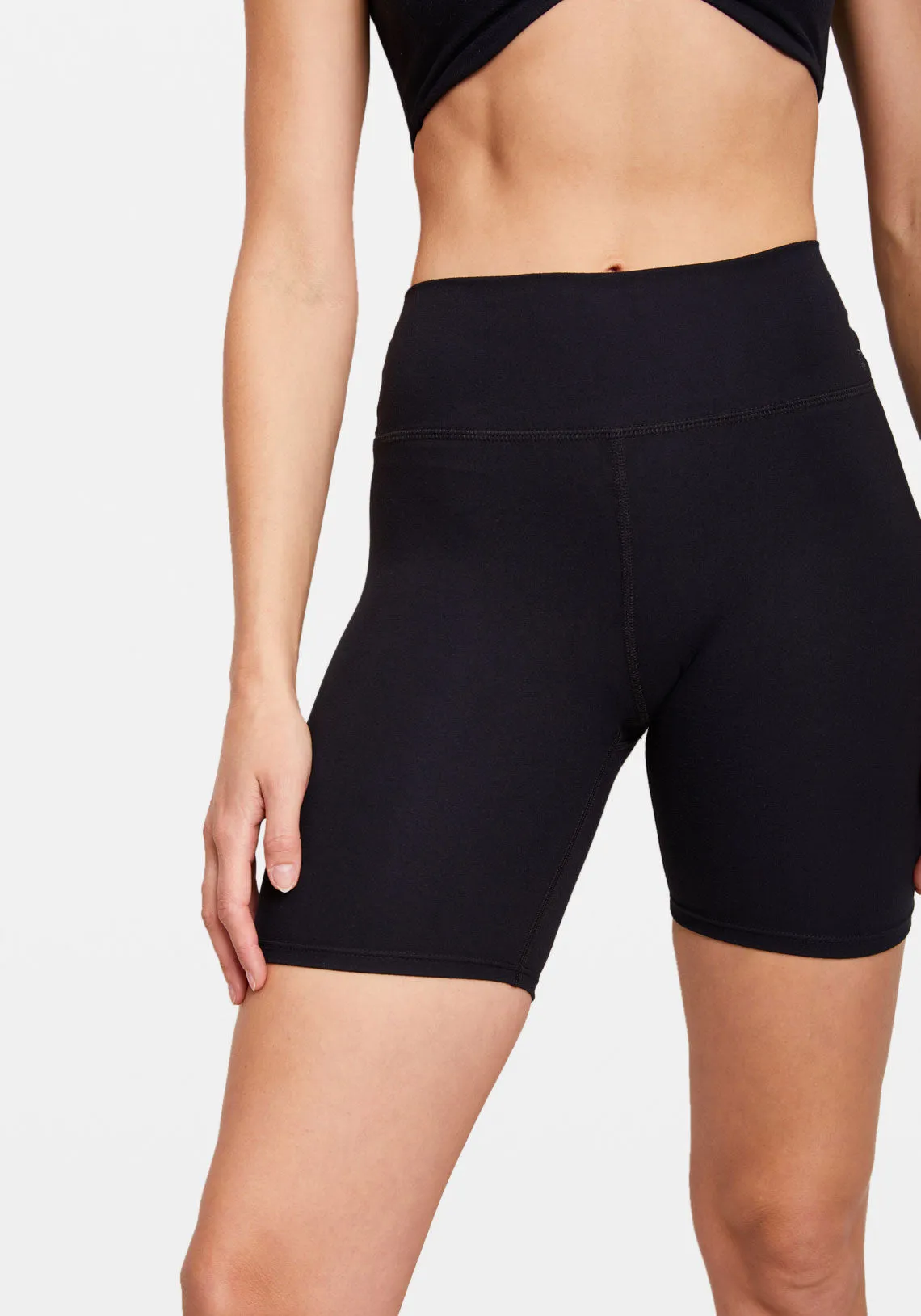 BIKER SHORT SUEDED ONYX