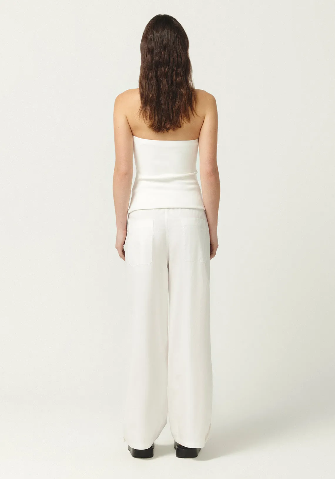 BUCKLE TOP OPTIC WHITE