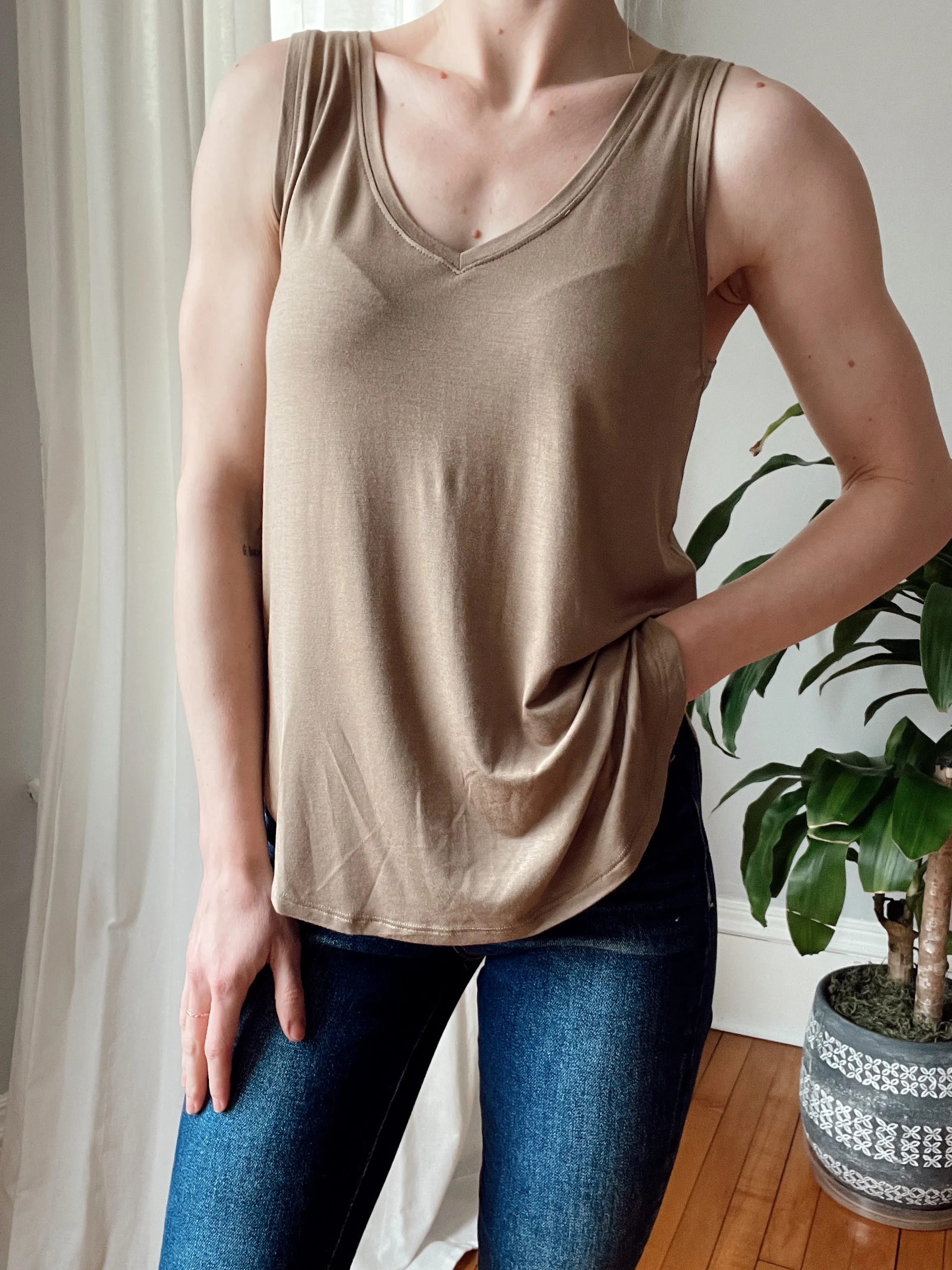 Call Me Yours V-Neck Tank Top - 3 Colors Available