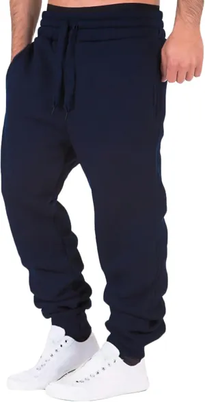Cargo Sweatpants for Men Baggy Athletic Cargo Sports Pants Sweats Casual Straight-Leg Trousers Men's Cargo Sweatpants
