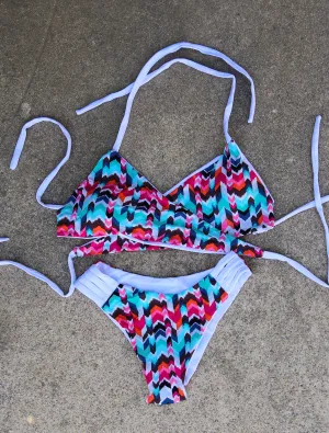 Chevron Western Swimsuit