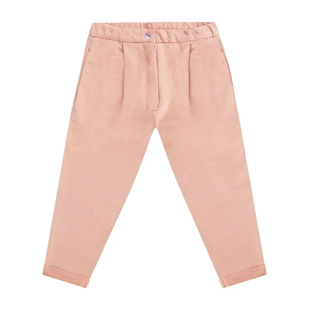 Chino Cropped Peach Pink