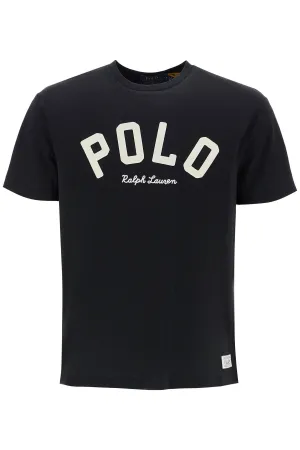 classic fit logo t-shirt 710952043002 POLO BLACK