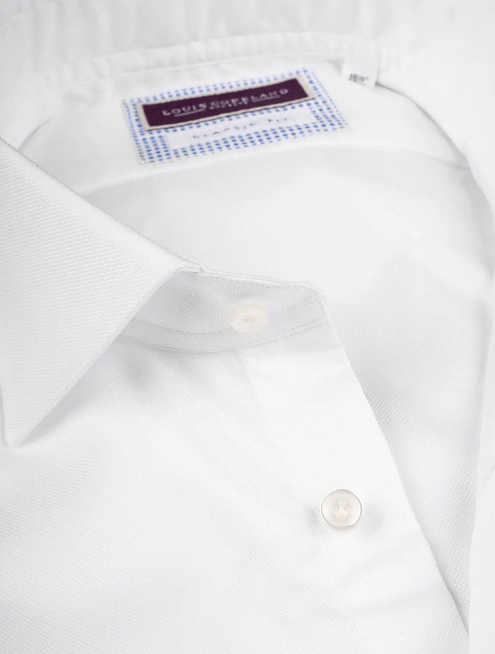 Classic Fit Pinpoint ShirtWhite