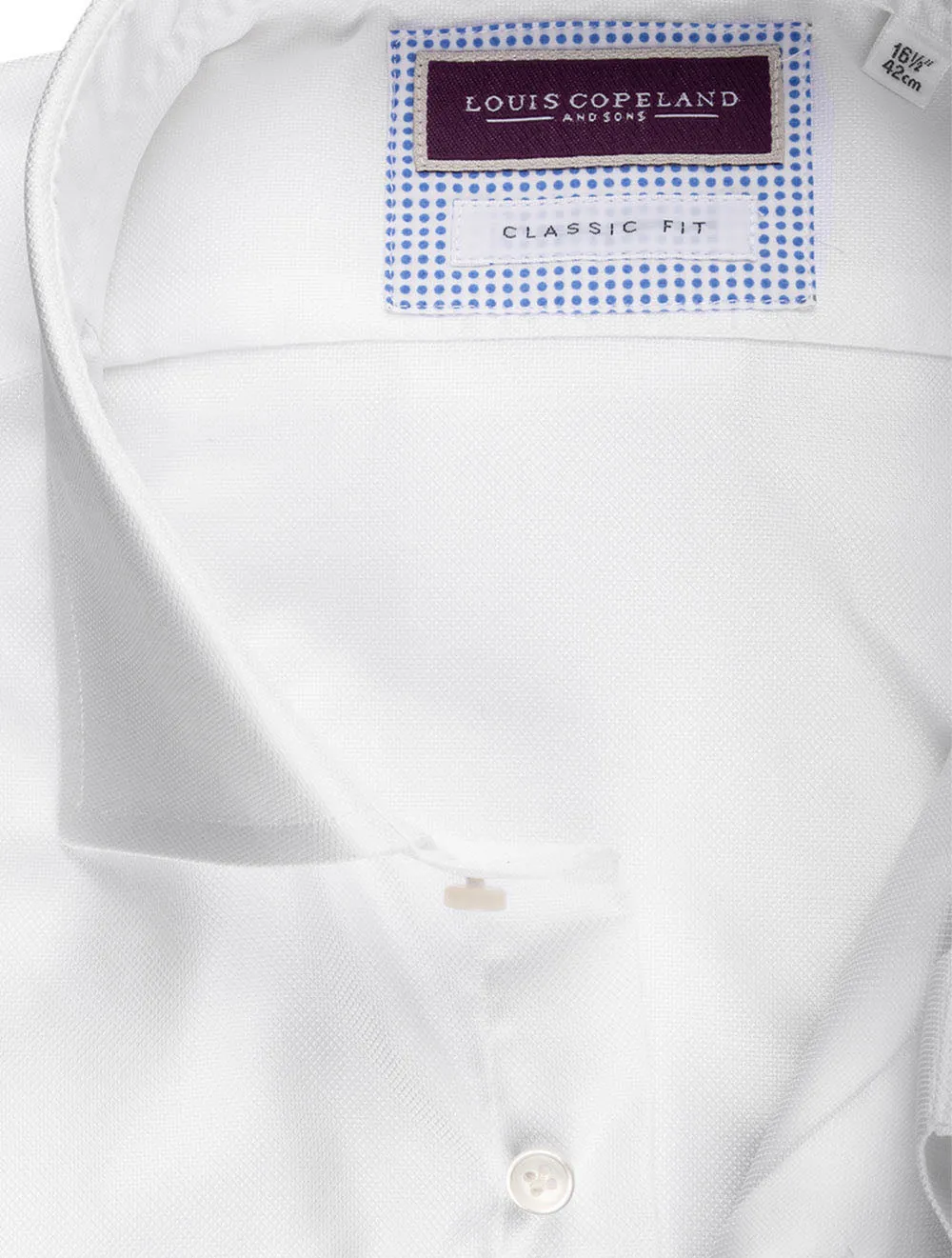 Classic Fit Pinpoint ShirtWhite