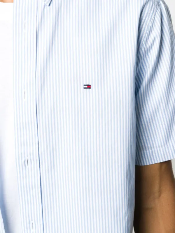 Classic Twill Stripe Shirt S/S