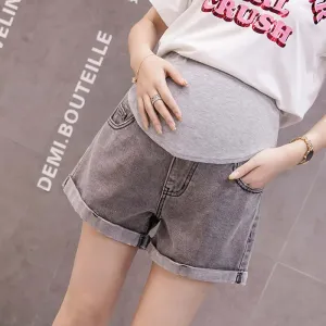Comfortable Maternity Jeans Shorts (M - 3XL)