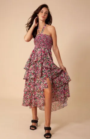 Corine Halter Maxi Dress