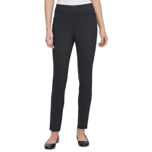 DKNY Jeans Ladies' Pull-On Ponte Pant grey diamond