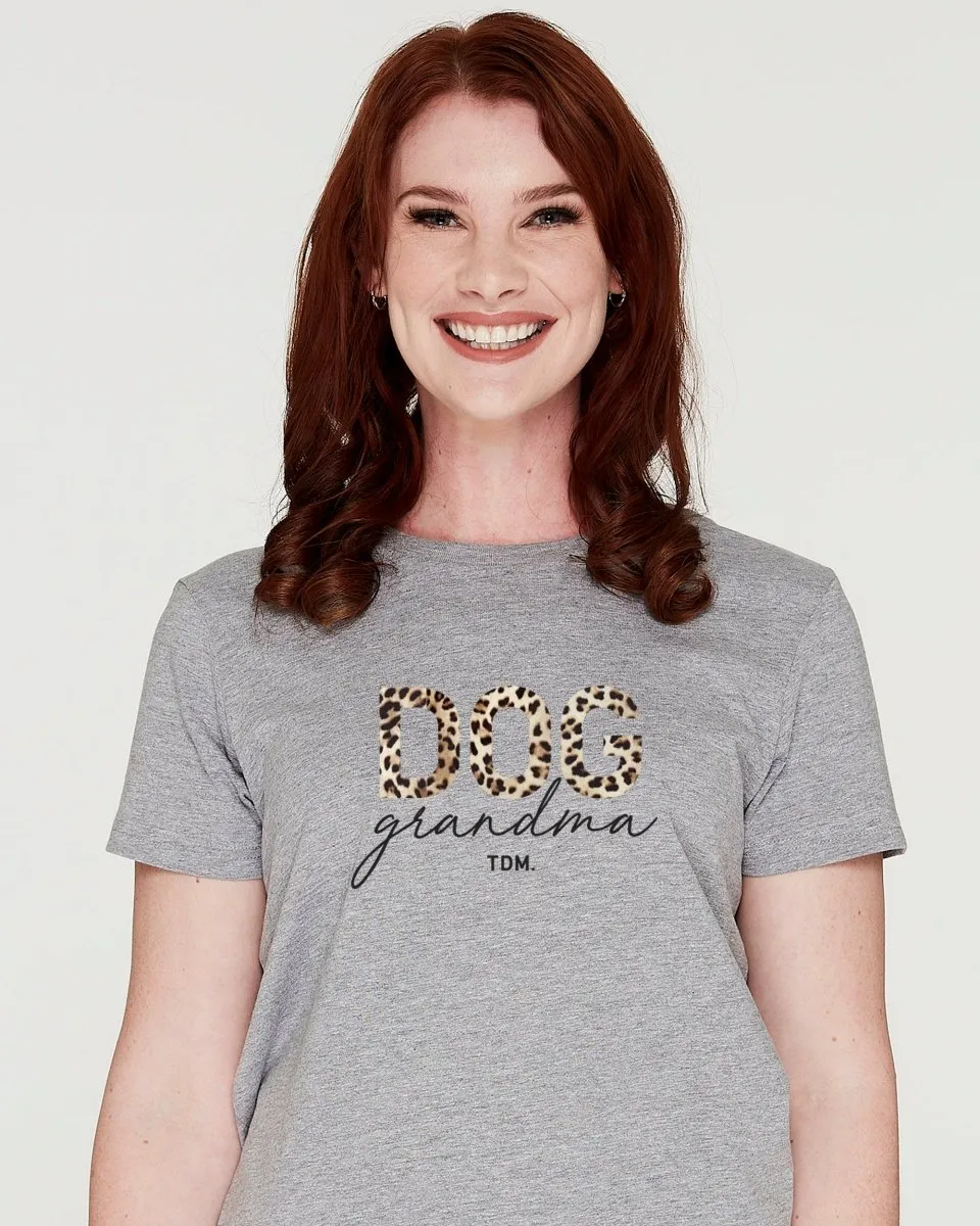 Dog Grandma Leopard Classic T-Shirt