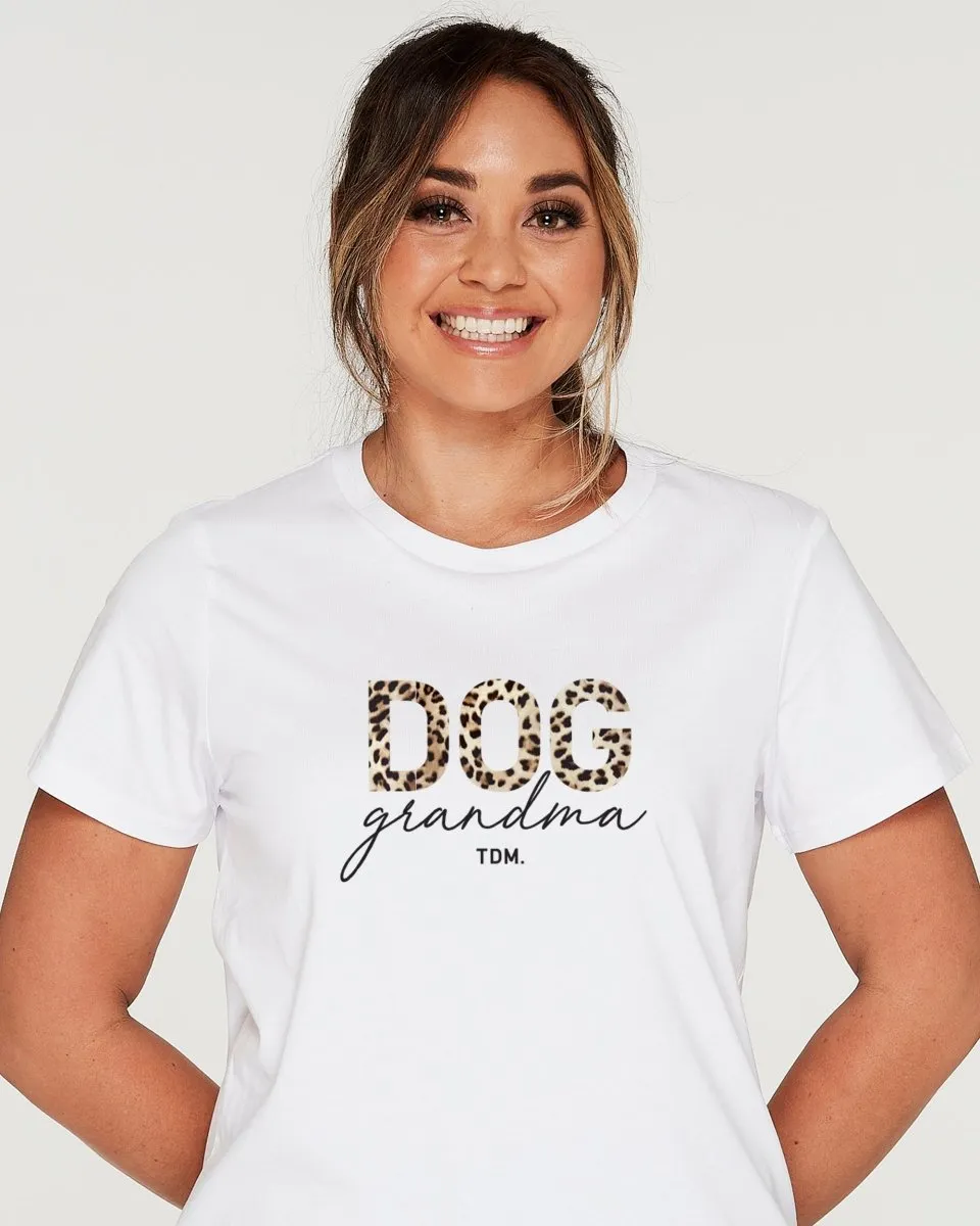 Dog Grandma Leopard Classic T-Shirt