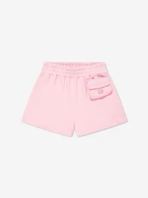 Fendi Girls Baugette Pocket Shorts in Pink