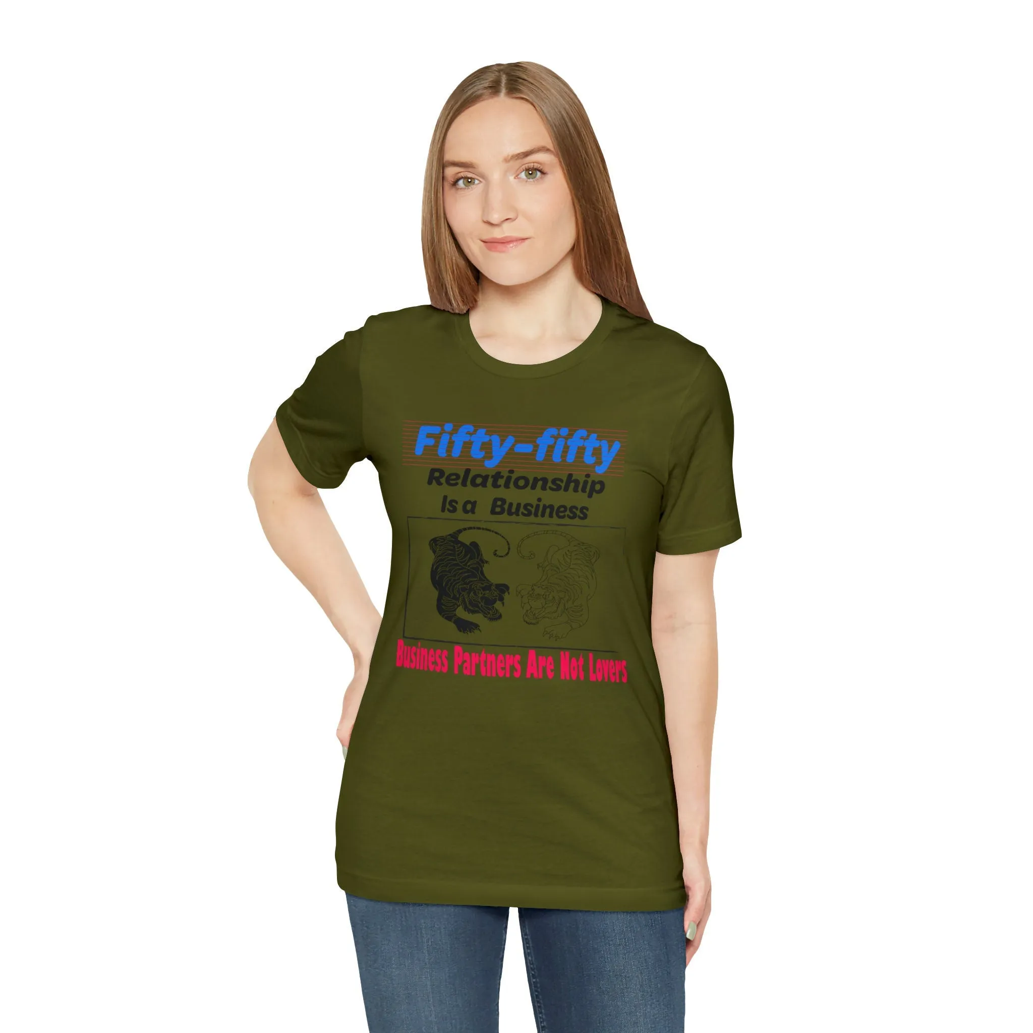 Fifty 50 T-shirt-Funny Cat t shirt custom t shirt printing gift t-shirts-Choices fifty 50 relationship