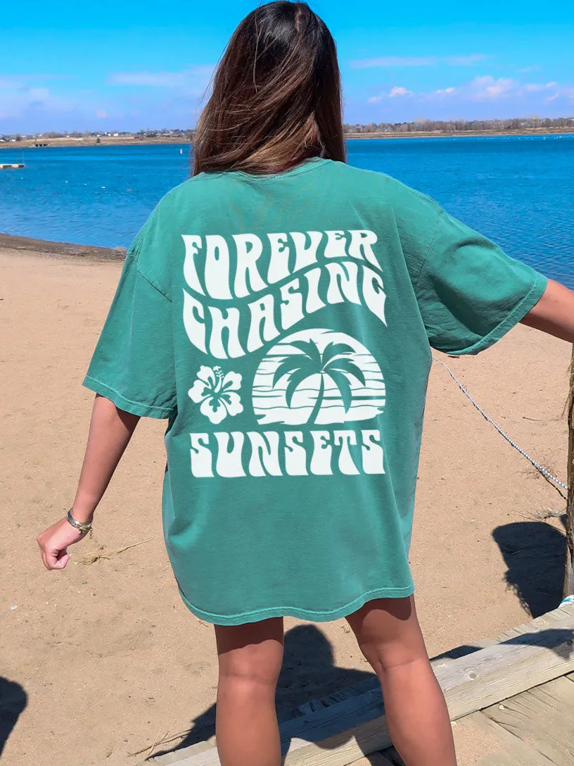 Forever Chasing Sunsets Comfort Colors® Tshirt