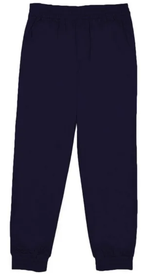 French Toast Kids </br> Navy Pull-On Jogger Pants <br>Sizes 08 - 20