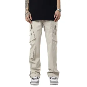 Functional Multi-pocket Design Cargo Pants