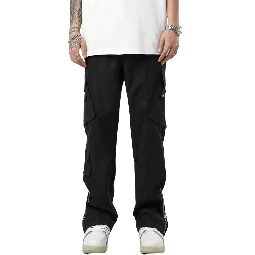 Functional Multi-pocket Design Cargo Pants