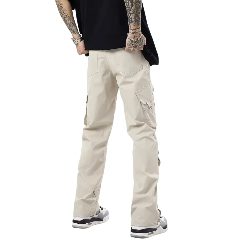 Functional Multi-pocket Design Cargo Pants