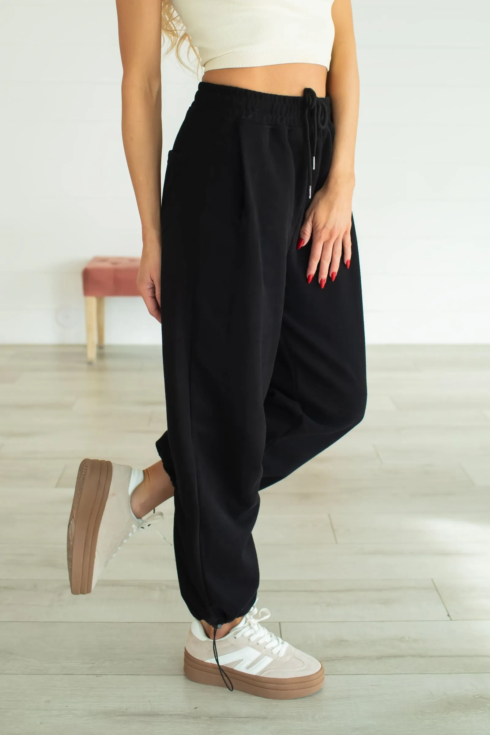 Go Far From Here Pants - Black