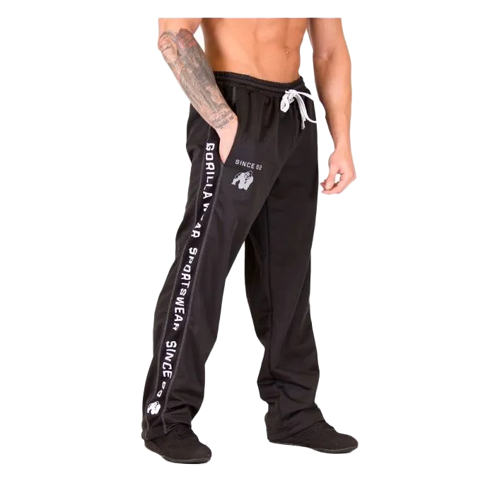 Gorilla Wear Functional Mesh Pants - Black/White