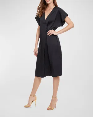 Gottex Golden Touch Long V-Neck Cover Up Tunic