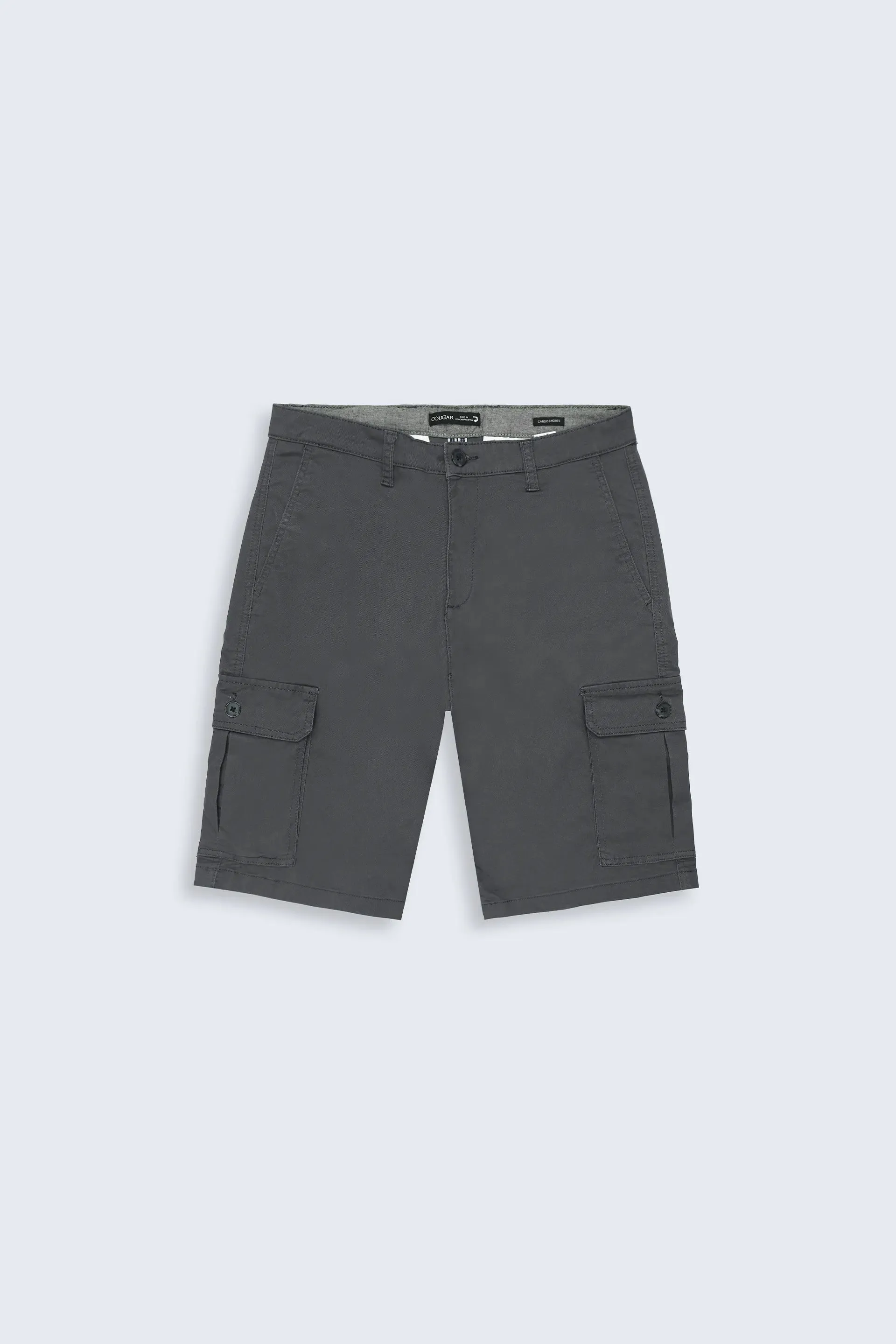 Grey Cargo Shorts