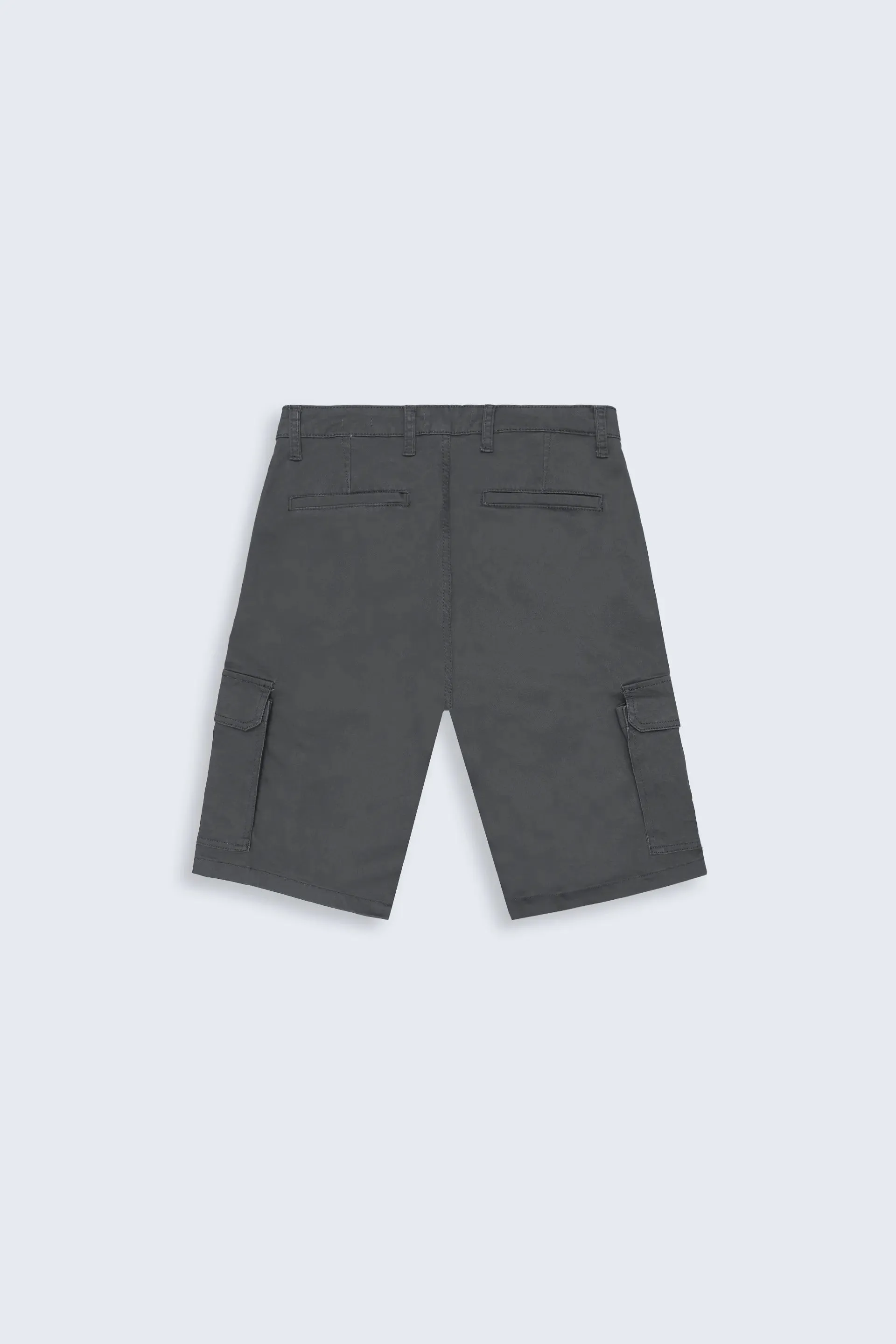 Grey Cargo Shorts