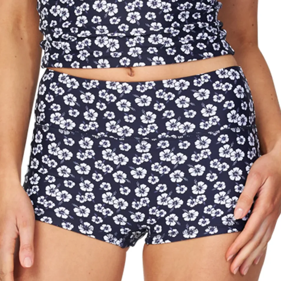 Hibiscus Retro Swim Short