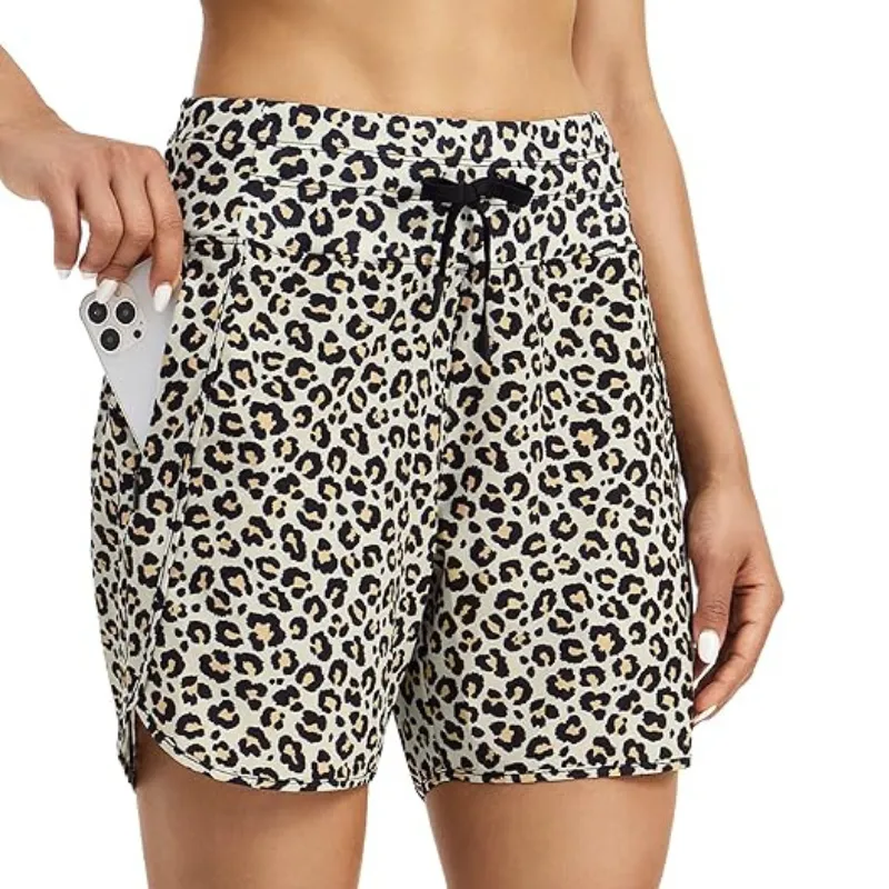 High Rise Leopard Shorts – Stylish and Comfortable Activewear