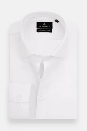 Jacquard White Classic Shirt