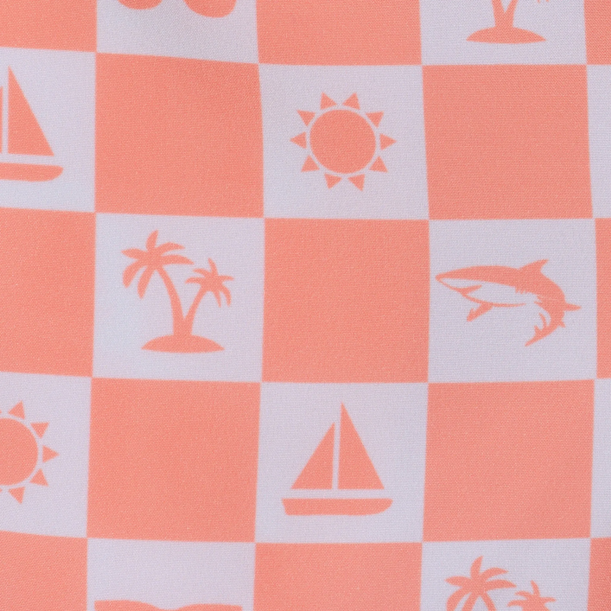 Kids (2-8) Rashguard & Swim Trunk Set | Sunglasses & Beach Vibes