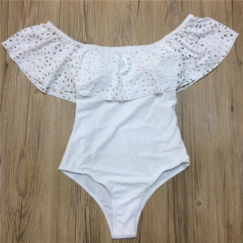 Lacey Off Shoulder One-Piece