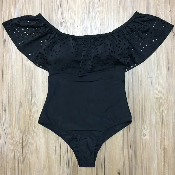 Lacey Off Shoulder One-Piece