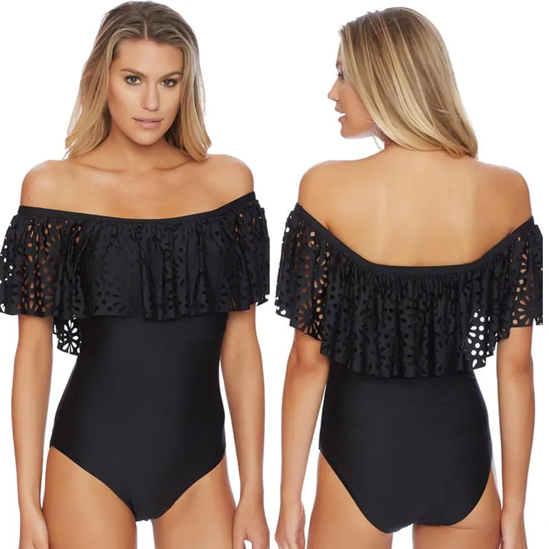 Lacey Off Shoulder One-Piece
