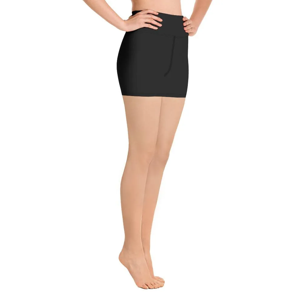 Ladies Yoga Short-Black