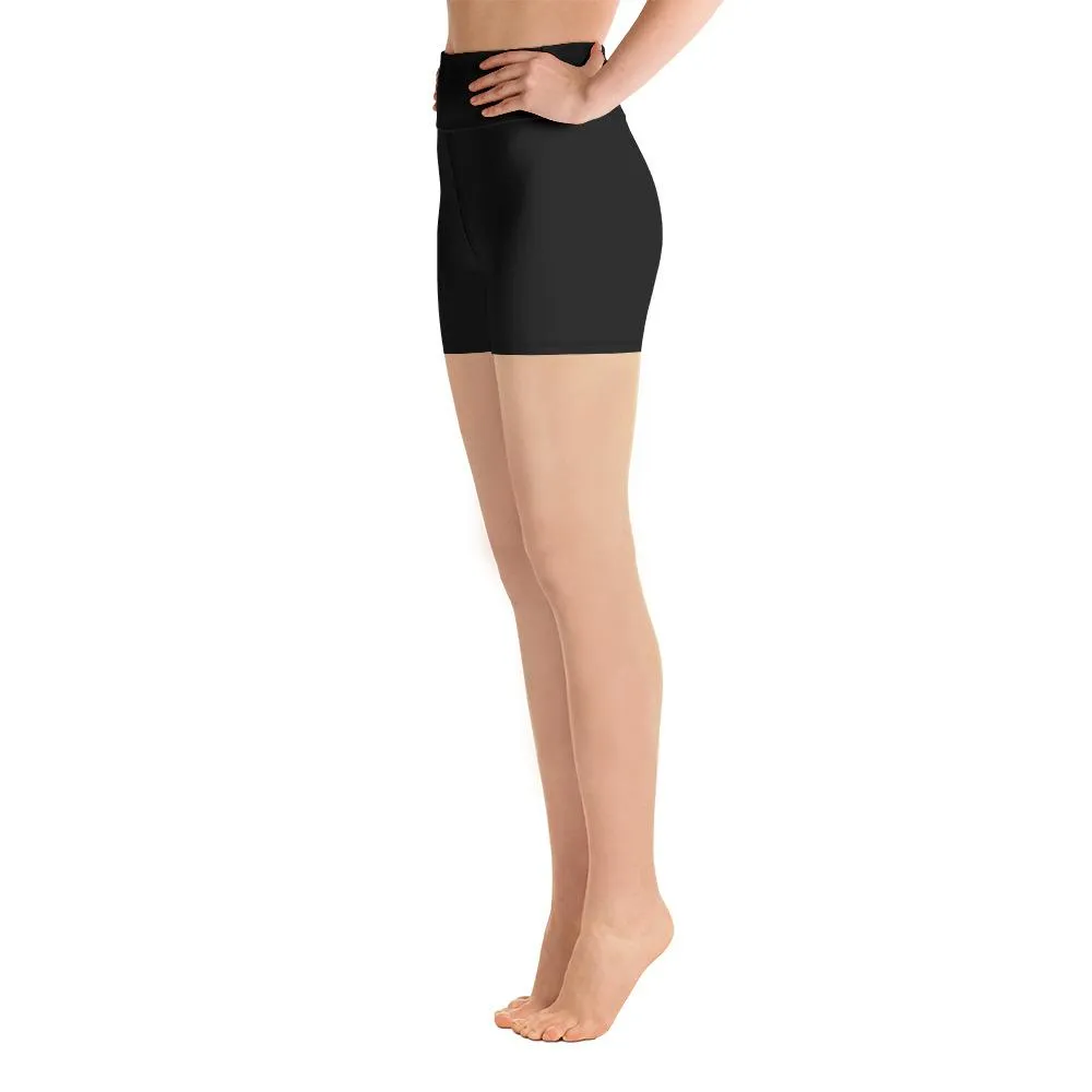 Ladies Yoga Short-Black