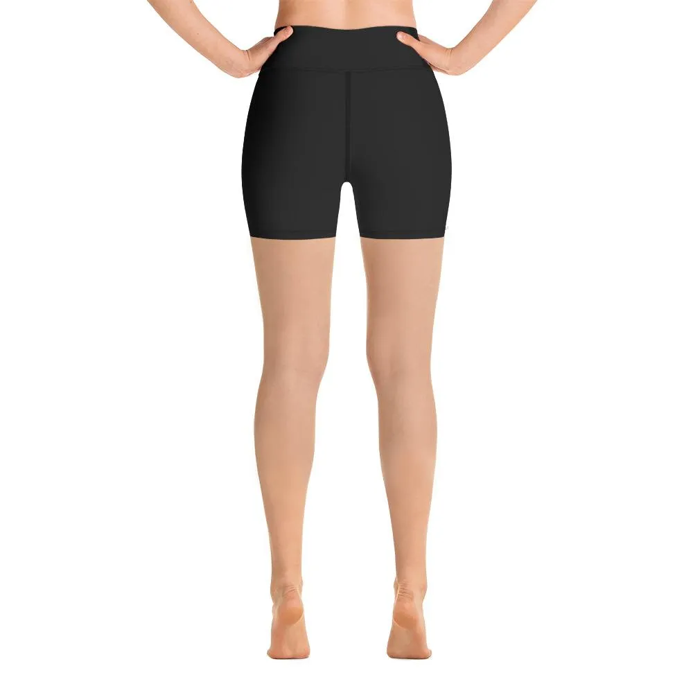 Ladies Yoga Short-Black