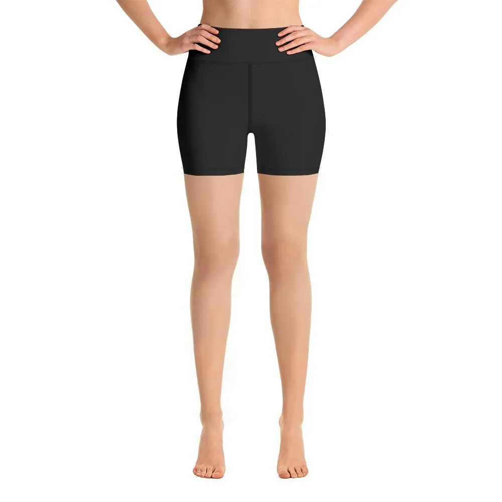 Ladies Yoga Short-Black