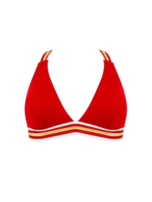 Lise Charmel Swimwear - Energie Nautique N/W Crossed Back Triangle Bikini Top Flamme Nautique