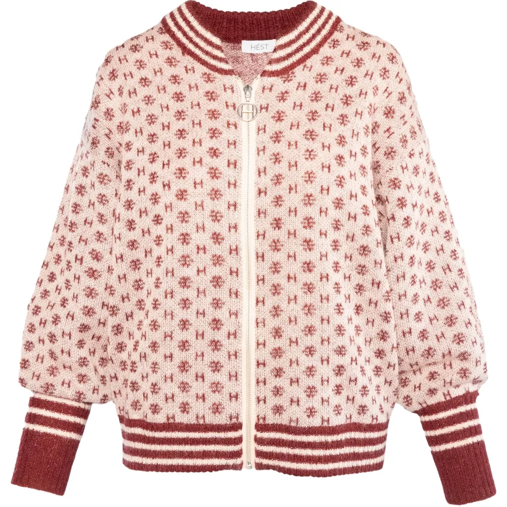 LOGO Short Cardigan