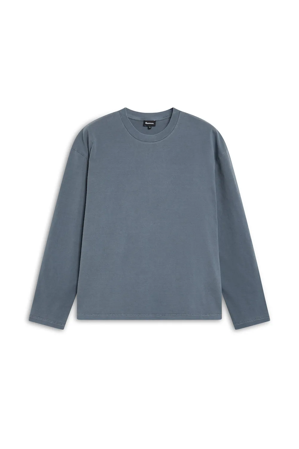 Long Trendy Modern T-Shirt Blue