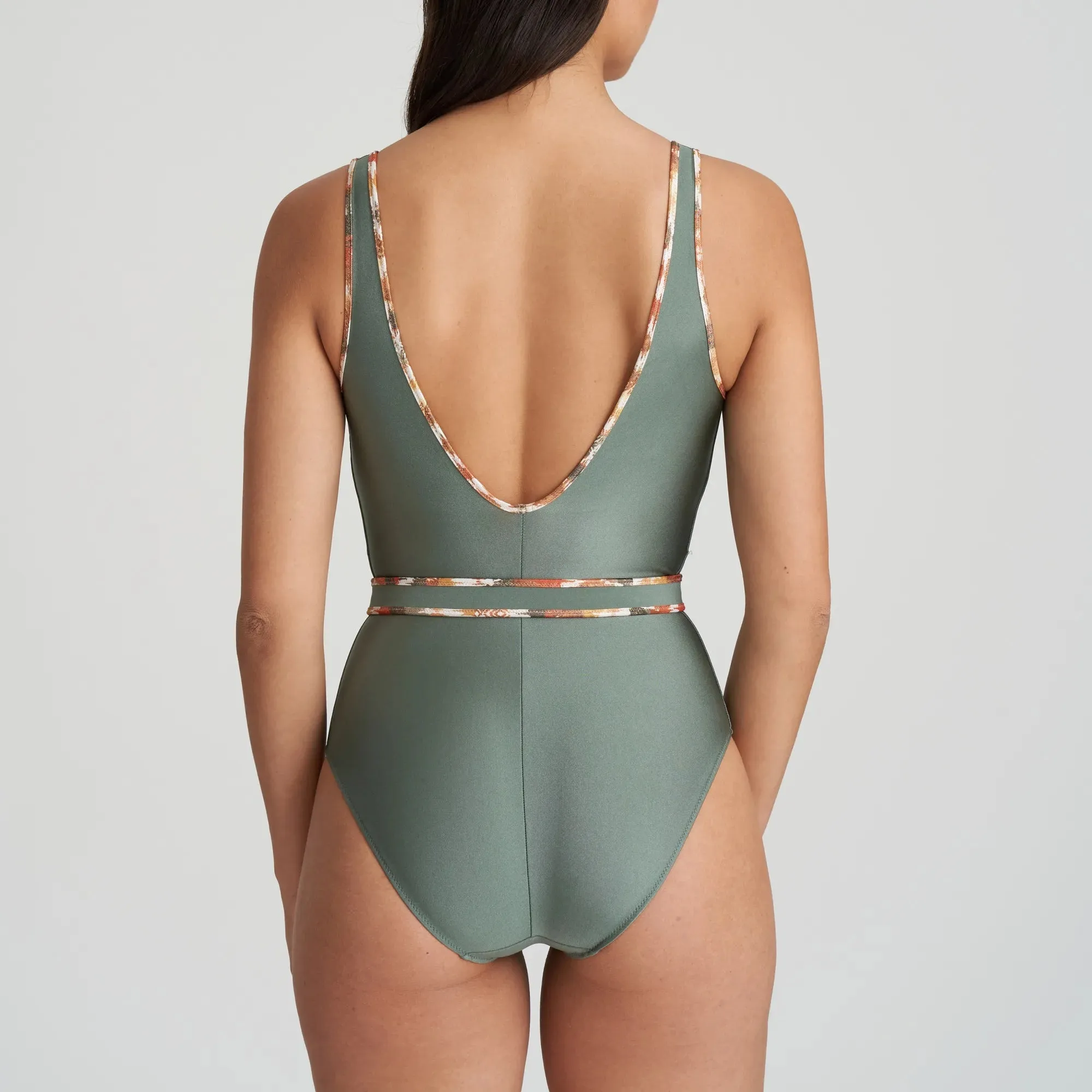 Marie Jo Swimwear - Crete Plunge Swimsuit Wireless Inca Gold