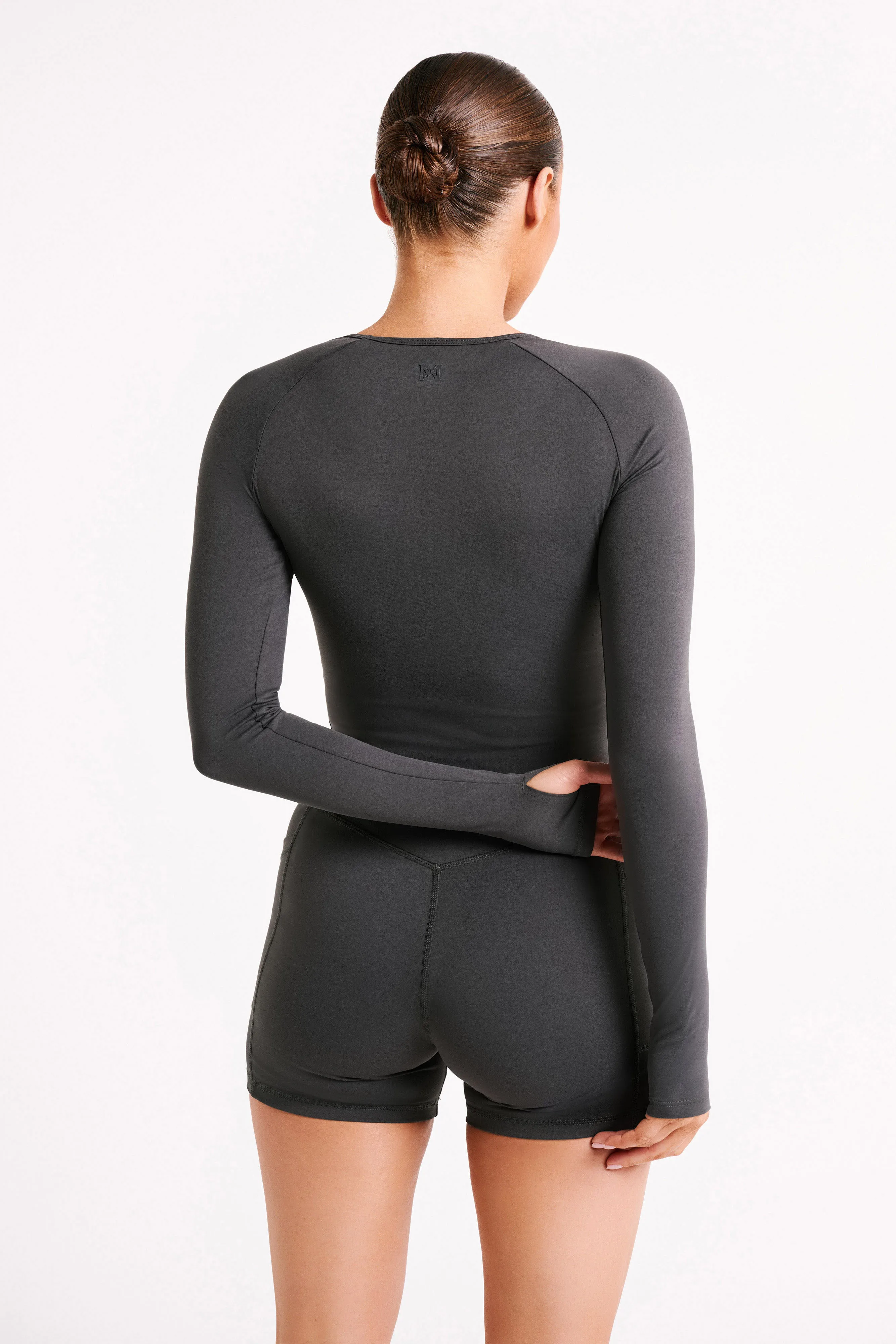 Martina Bike Shorts With Pocket - Charcoal