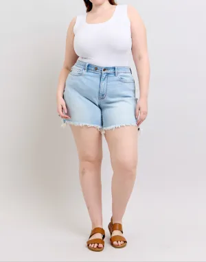Mazie 2 Button Dad Shorts