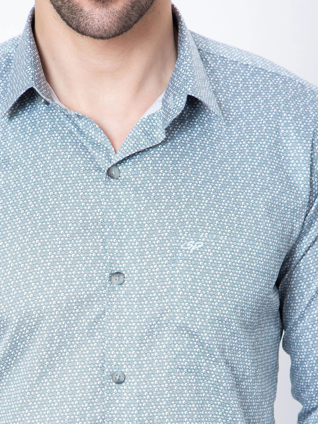 Men Printed Casual Shirt